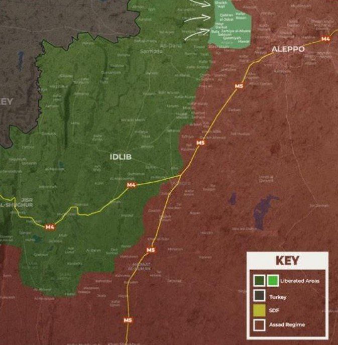 Syria Map 27.11.2024