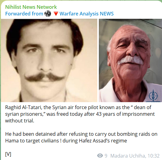 Longest Assad Prisoner