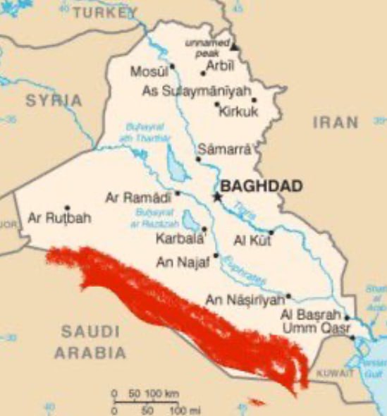USA Invasion In Iraq Scenario