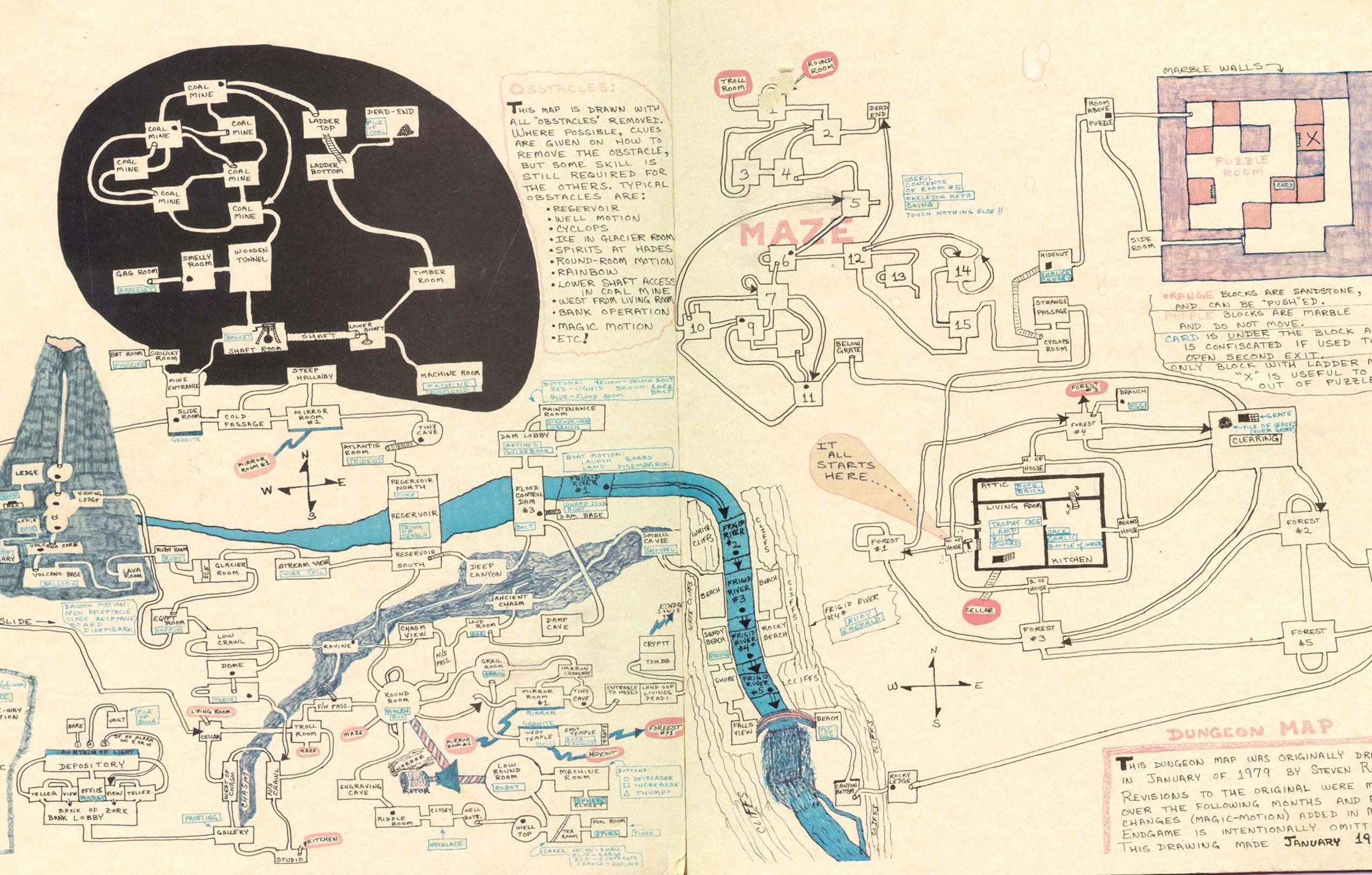 Zork Map