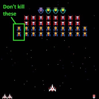Galaga Cheat